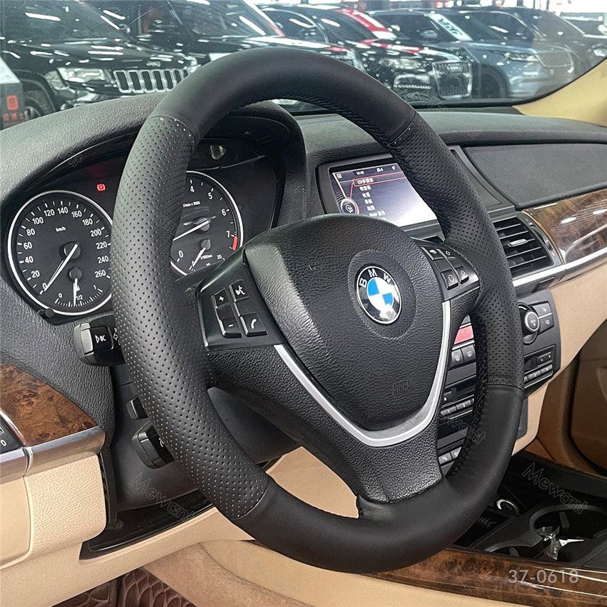 DIY Customization Personalize Your BMW X5 Steering Wheel Cover Stitchingcover