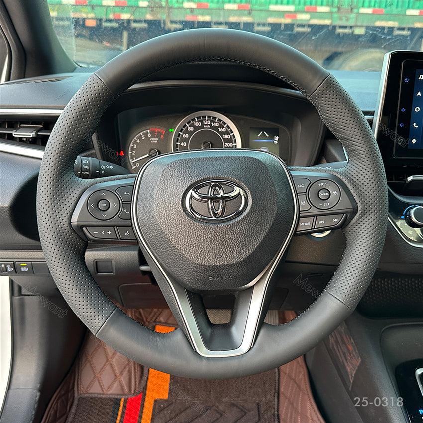 Personalize Your Toyota with the Stylish MEWANT Steering Wheel Cover - Stitchingcover
