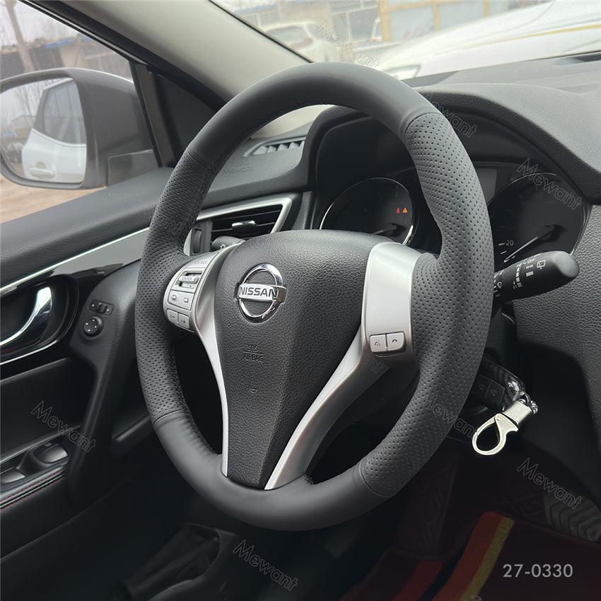 The Amazing Difference MEWANT Hand-Stitched Custom Steering Wheel Cover Made for My Nissan - Stitchingcover