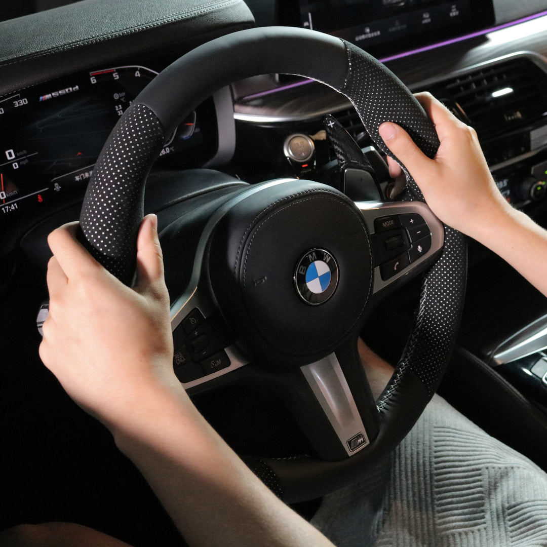 What's the best combination of the custom steering wheel cover?