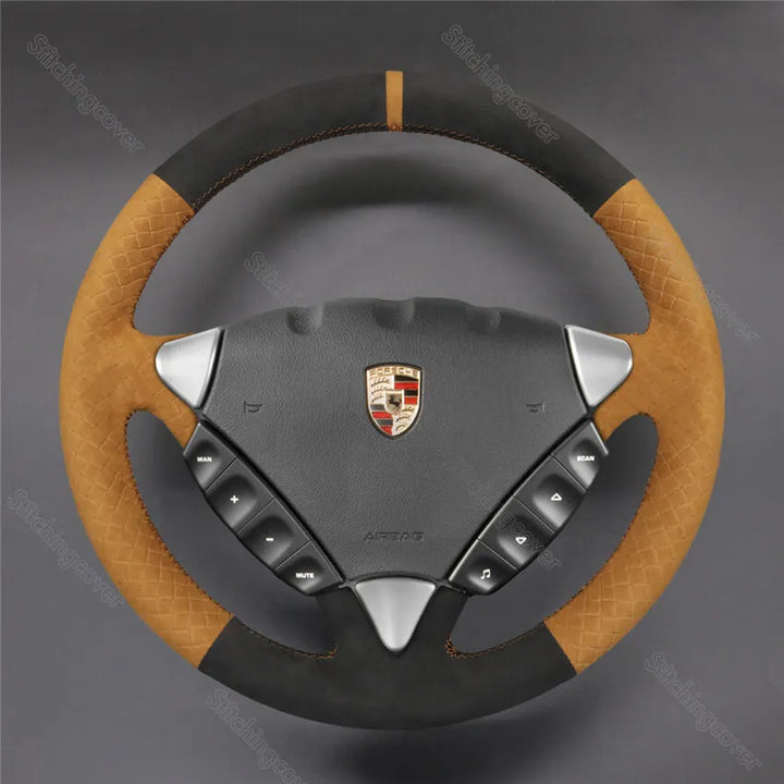 Steering Wheel Cover for Porsche Cayenne 2003-2010 | Mewant