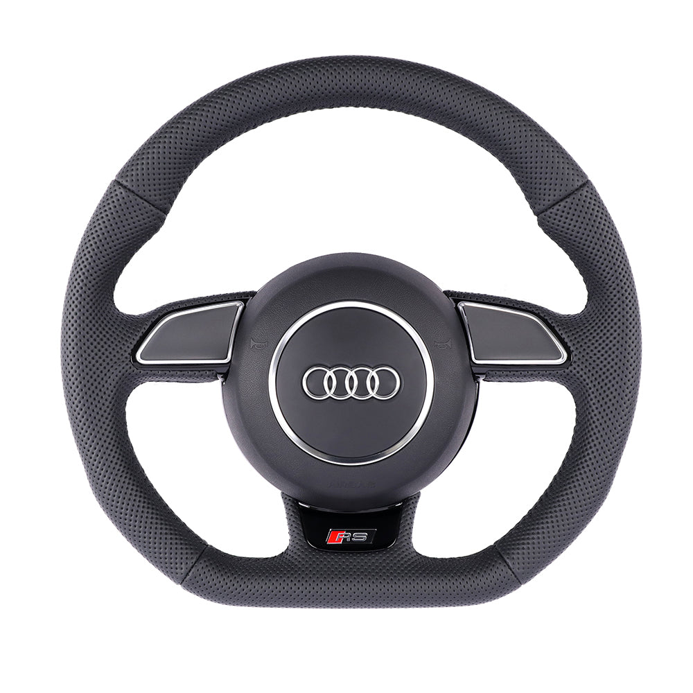 Custom Carbon Steering Wheel for Audi A4 A5 A6 A7 A8 Q5 Q7 Q8 S4 S5 S6 S7 RS4 RS5 RS6 RS7 2018-2024