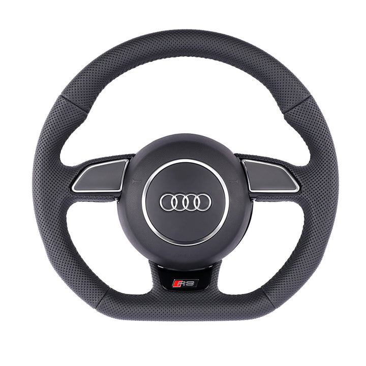 Custom Carbon Steering Wheel for Audi A4 A5 A6 A7 A8 Q5 Q7 Q8 S4 S5 S6 S7 RS4 RS5 RS6 RS7 2018-2024