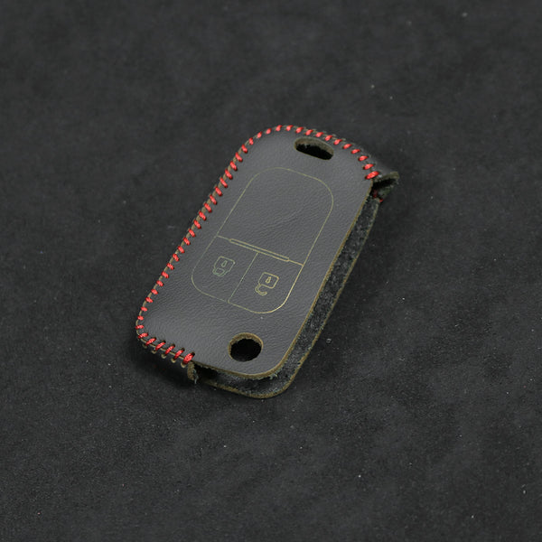 Ontto Custodia Portachiavi In ABS E Silicone Fibra Di Carbonio Per Chevrolet Equinox, Malibu, Camaro, Cruze - Protezione Antiurto, Rosso