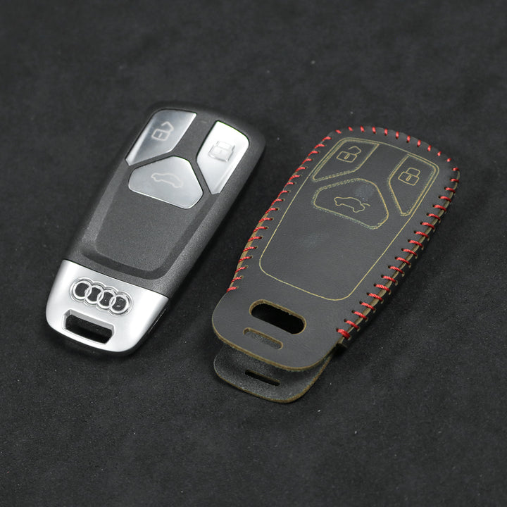 Key Fob Cover for Audi A1 A2 A3 A4 A5 A6 A7 Q5 Q7 Q8 R8 SQ5 S5 TT