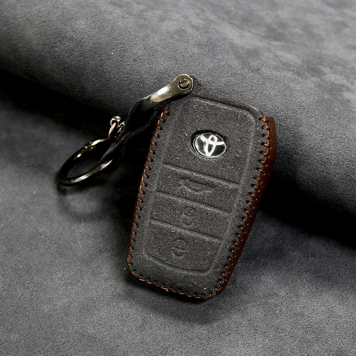 Key Fob Cover for Toyota Highlander Avalon Crown Land Cruiser Tundra Camry Corolla RAV4 SIENNA Camry