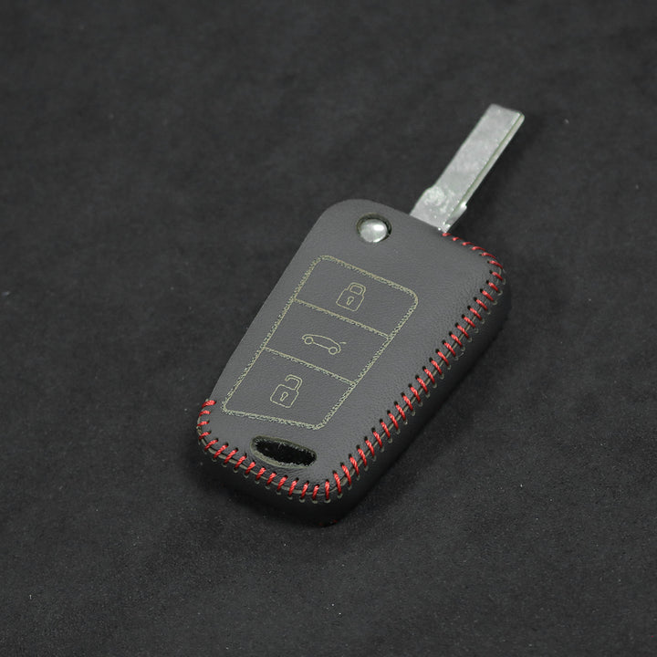 Key Fob Cover for Volkswagen Golf MK7 Passat Tiguan Skoda Octavia Atlas Jetta Arteon Golf GTI Golf R 2018-2024
