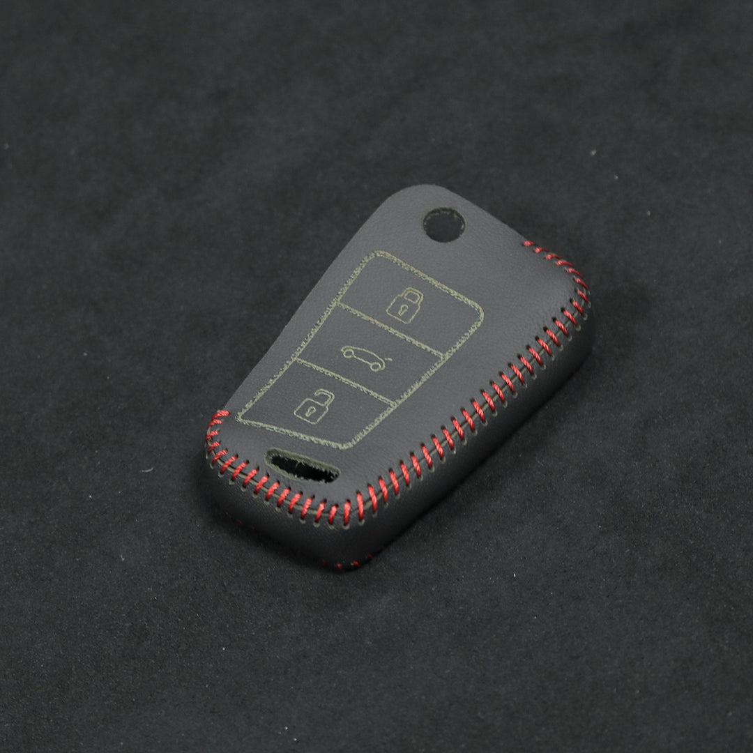 Key Fob Cover for Volkswagen Golf MK7 Passat Tiguan Skoda Octavia Atlas Jetta Arteon Golf GTI Golf R 2018-2024