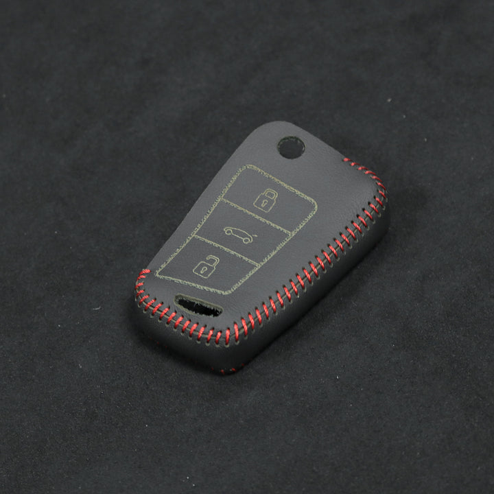 Key Fob Cover for Volkswagen Golf MK7 Passat Tiguan Skoda Octavia Atlas Jetta Arteon Golf GTI Golf R 2018-2024