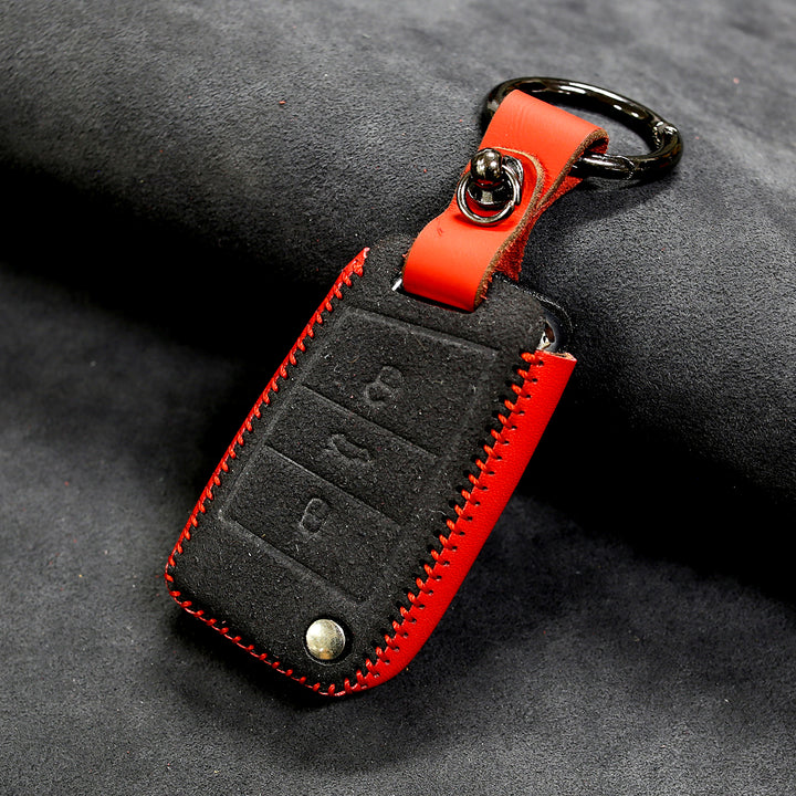 Key Fob Cover for Volkswagon VW Golf MK7 Passat Tiguan Skoda Octavia Atlas Jetta Arteon Golf GTI Golf R 2018-2024