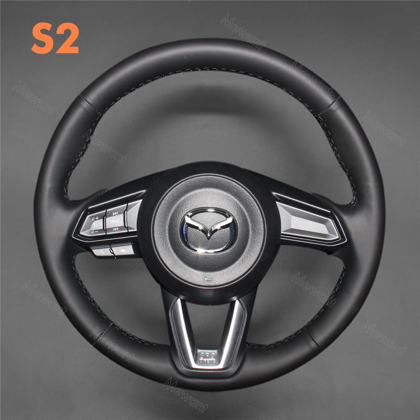 Steering Wheel Cover for Mazda 3 Axela 6 Atenza CX5 CX9