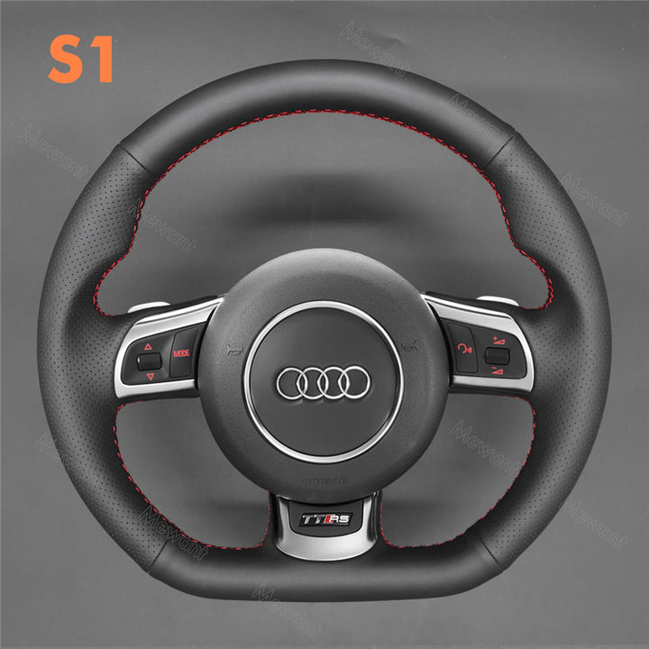 Steering Wheel Cover For Audi R8 TT 2008-2015 - Stitchingcover