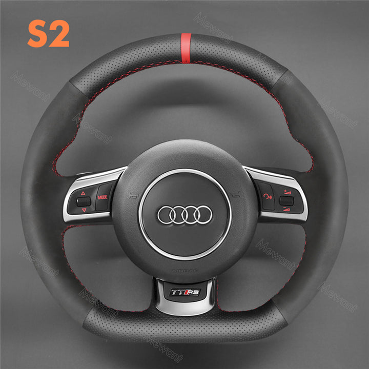 Steering Wheel Cover For Audi R8 TT 2008-2015 - Stitchingcover