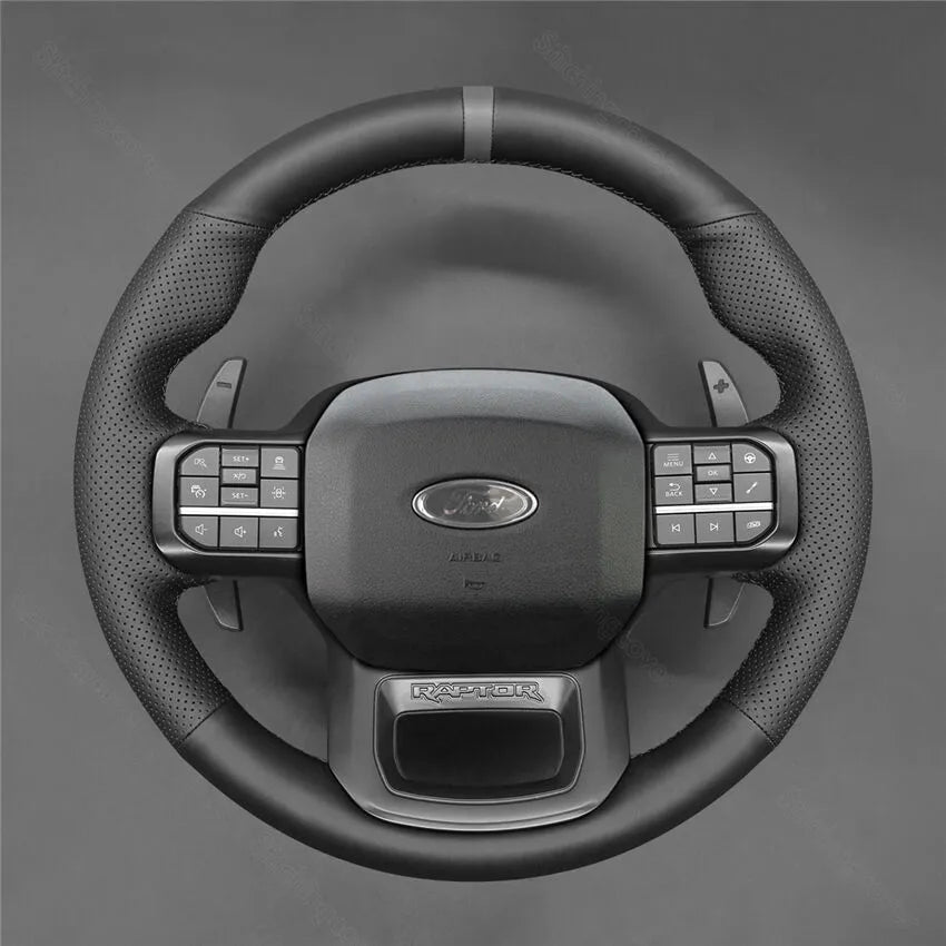 Steering Wheel Cover for Ford F-150 F150 Raptor 2021-2024