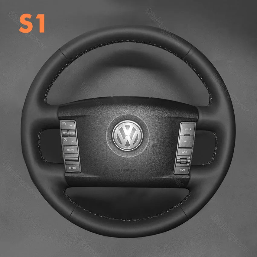 Steering Wheel Cover For Volkswagen VW Phaeton 2004-2010