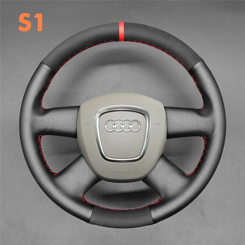 Steering Wheel Cover For Audi A3 A4 A6 Q5 Q7