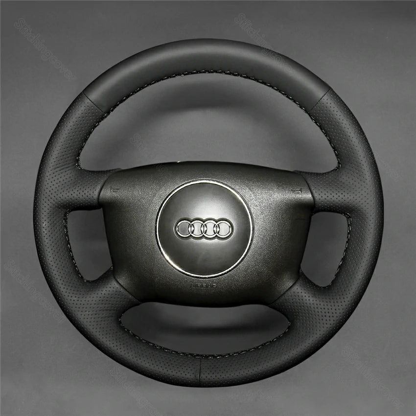 Steering Wheel Cover For Audi A4 A6 A8 Allroad 1998-2005 - Stitchingcover