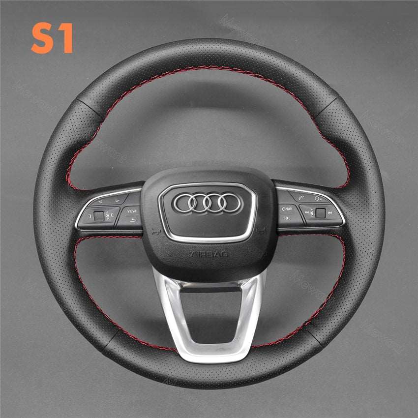 Steering Wheel Cover For Audi A4 Q3 Q5 Q7 Q8 SQ5