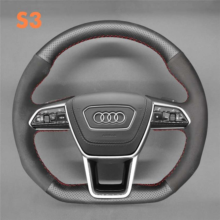 Steering Wheel Cover For Audi A6 A7 S6 S7 2018 2019