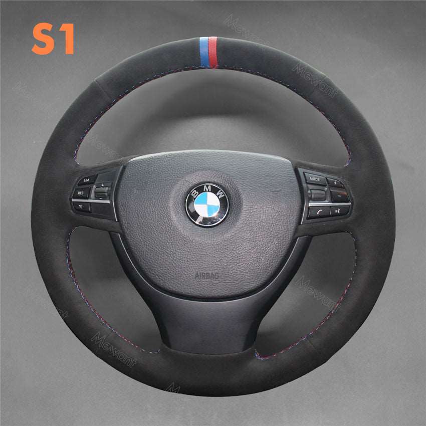 Steering Wheel Cover For BMW 5 Series F07 F10 F11 7 Series F01 F02