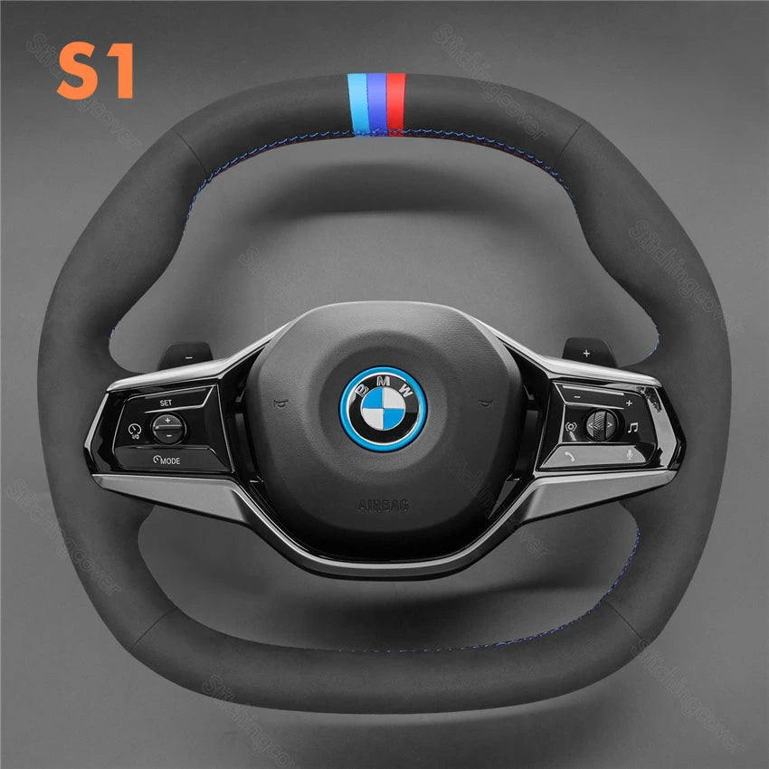 Steering Wheel Cover For BMW 5 Series i5 G60 G61 2023 2024