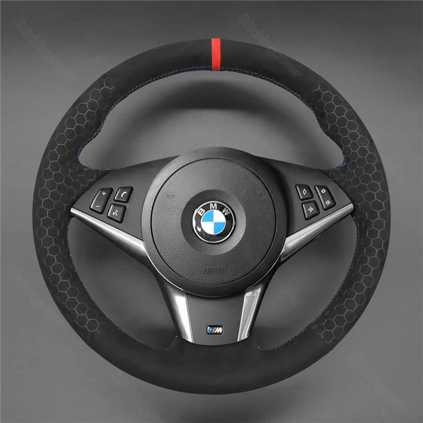 Steering Wheel Cover For BMW E60 E61 E63 E64 530d M sport