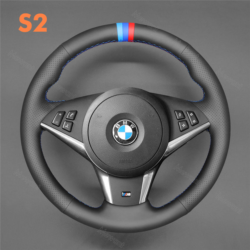 Steering Wheel Cover For BMW E60 E61 E63 E64 M sport