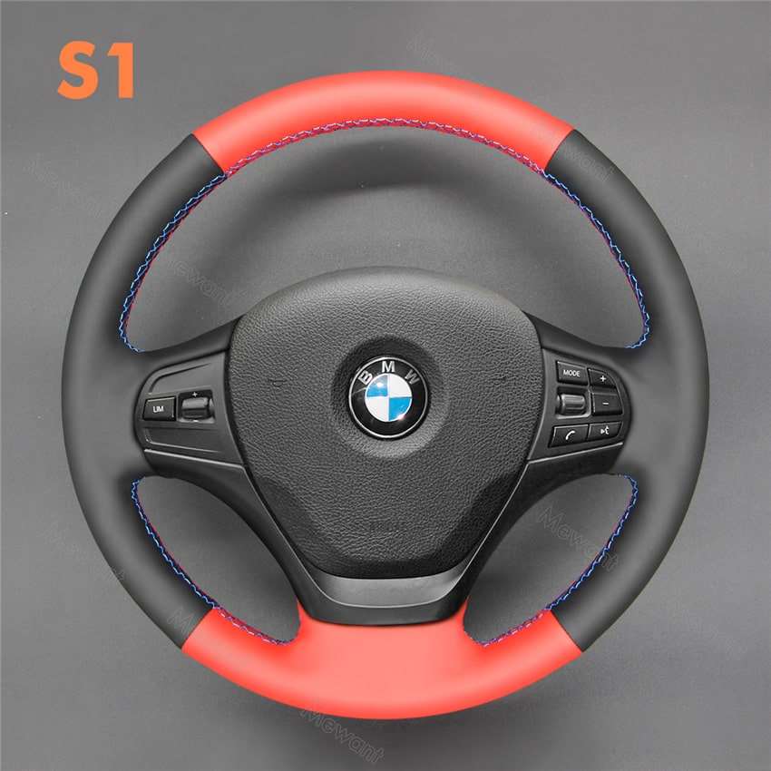 Steering Wheel Cover For BMW F20 F21 F22 F30 F31 F34 Media 2 o