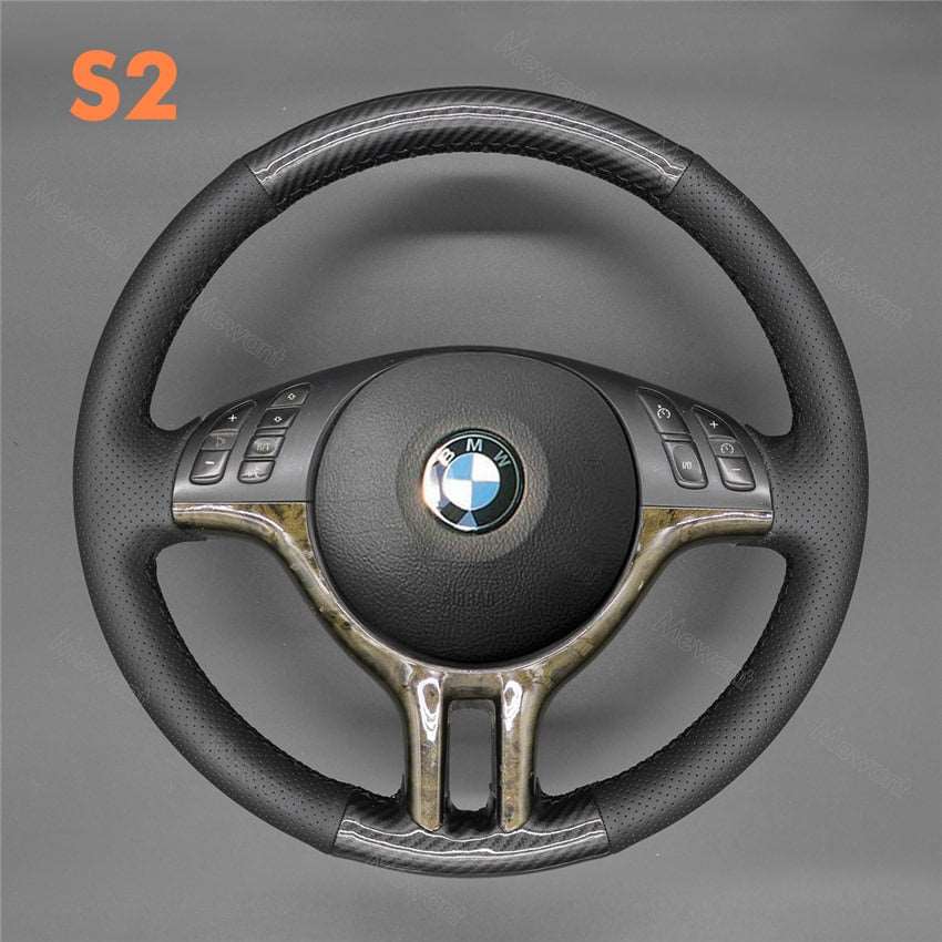 Steering Wheel Cover For BMW E36 E37 E38 E39 E45 E46 E53
