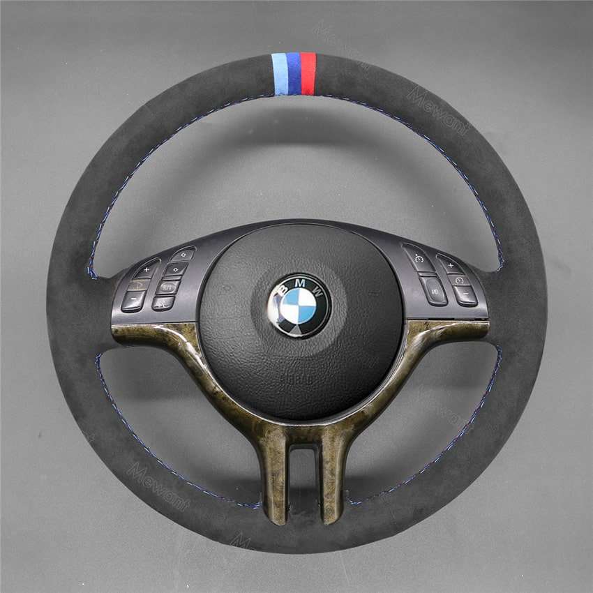 Steering Wheel Cover For BMW E36 E37 E38 E39 E45 E46 E53