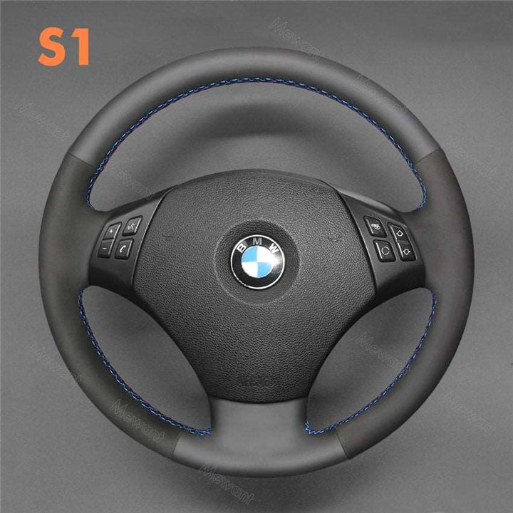 Steering Wheel Cover For BMW X1 E84 E90 E91 Media 3 of 3