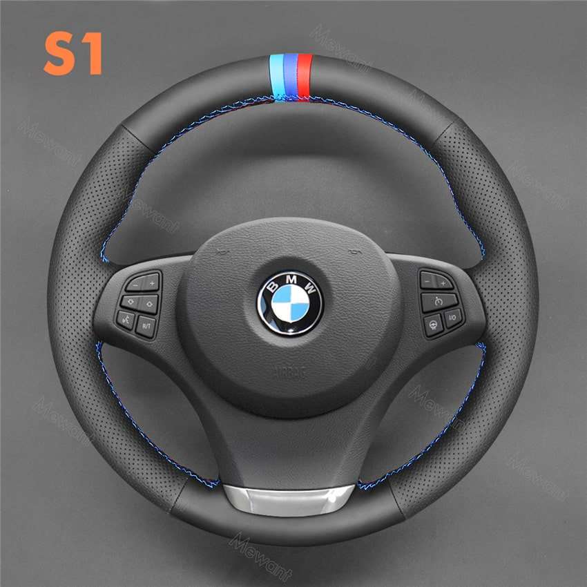 Steering Wheel Cover For BMW X3 E83 X5 E53 Media 2 