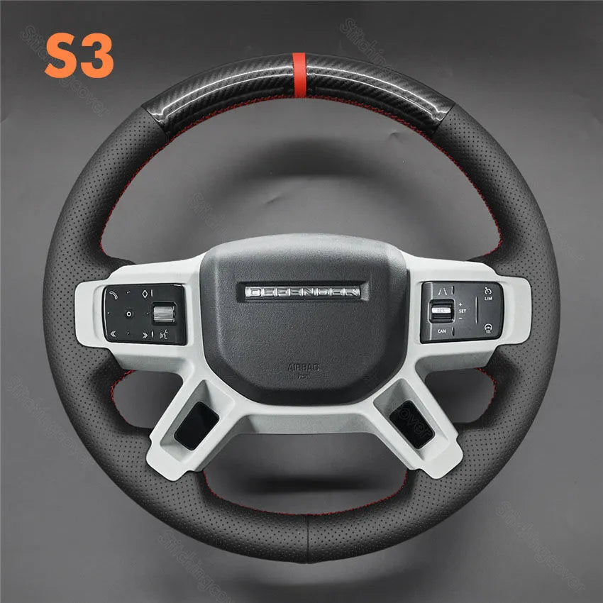 Steering Wheel Cover for Land Rover Defender Discovery III 2020-2024