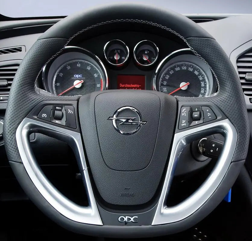 Steering Wheel Cover For Opel Insignia OPC 2008-2014