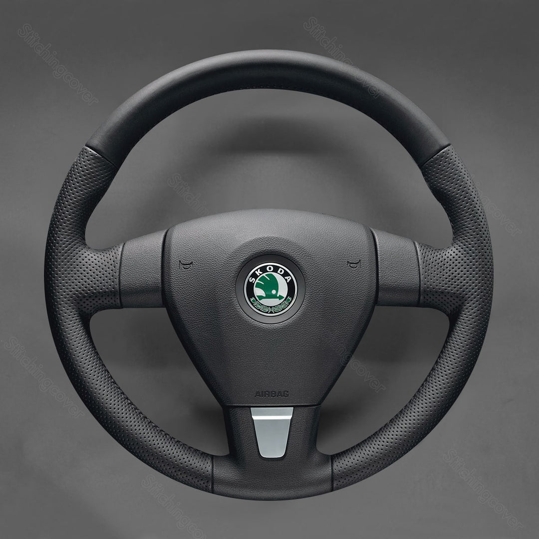 Steering Wheel Cover For Skoda Fabia Octavia 2007-2014