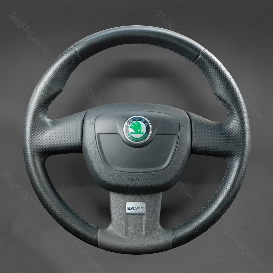Steering Wheel Cover For Skoda Fabia Octavia RS 2010-2014