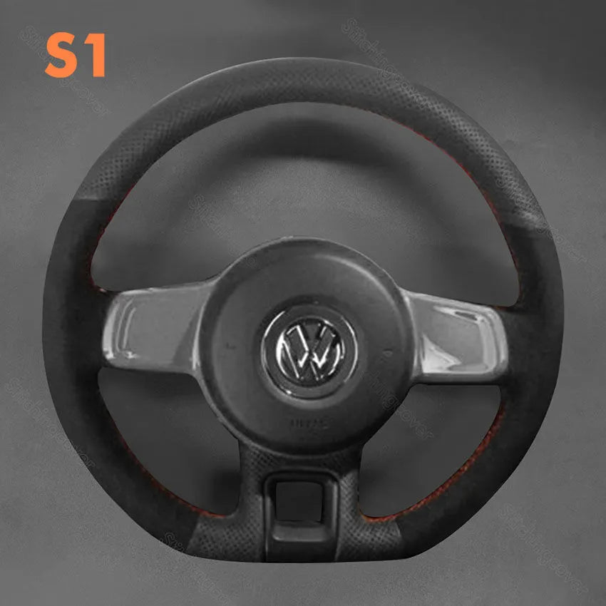 Steering Wheel Cover For Volkswagen VW Beetle Up! 2011-2019