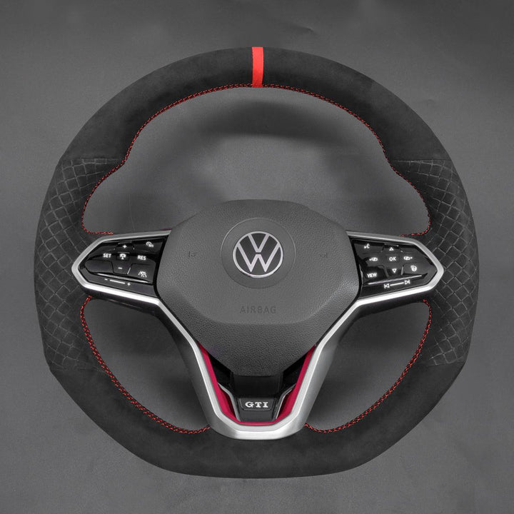 Steering Wheel Cover For VW Golf 8 GTI Arteon Tiguan Touareg