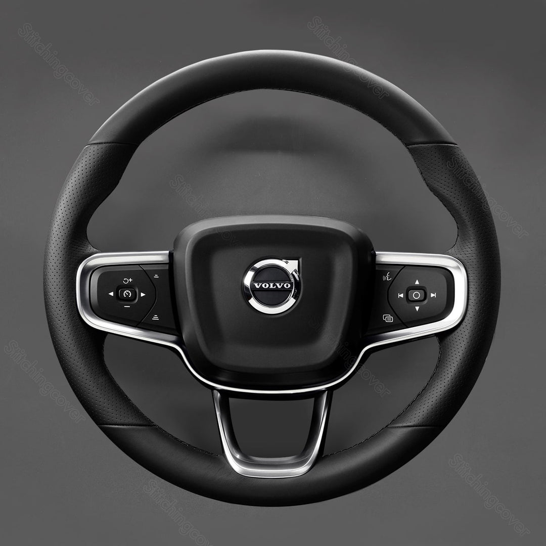 Stuurhoezen voor Volvo XC40 XC60 XC90 S60 S90 C40, Suède Stuurhoes Auto Stuurhoezen voor Volvo XC40 XC60 XC90 S60 S90 C40, Suède Stuurhoes Auto