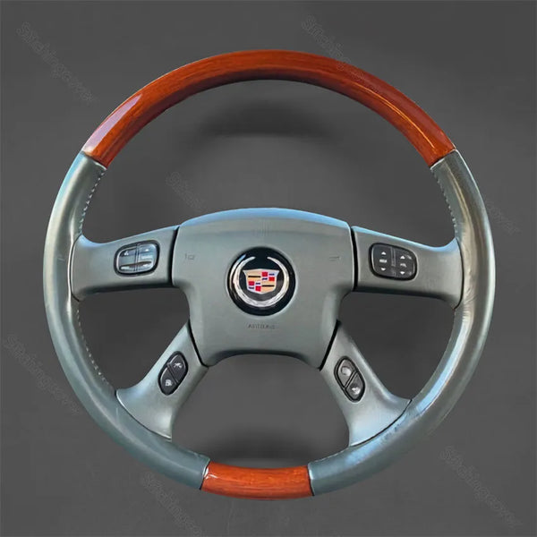 Funda Para Volante De Piel Sintética Negra – Compatible Con VW Caddy 2003-2006, Caravelle 2003-2009, T5 2003-2008