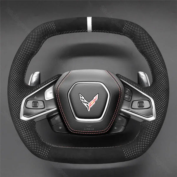 Steering Wheel Cover for Chevrolet Corvette C8 stingray Z06 2020