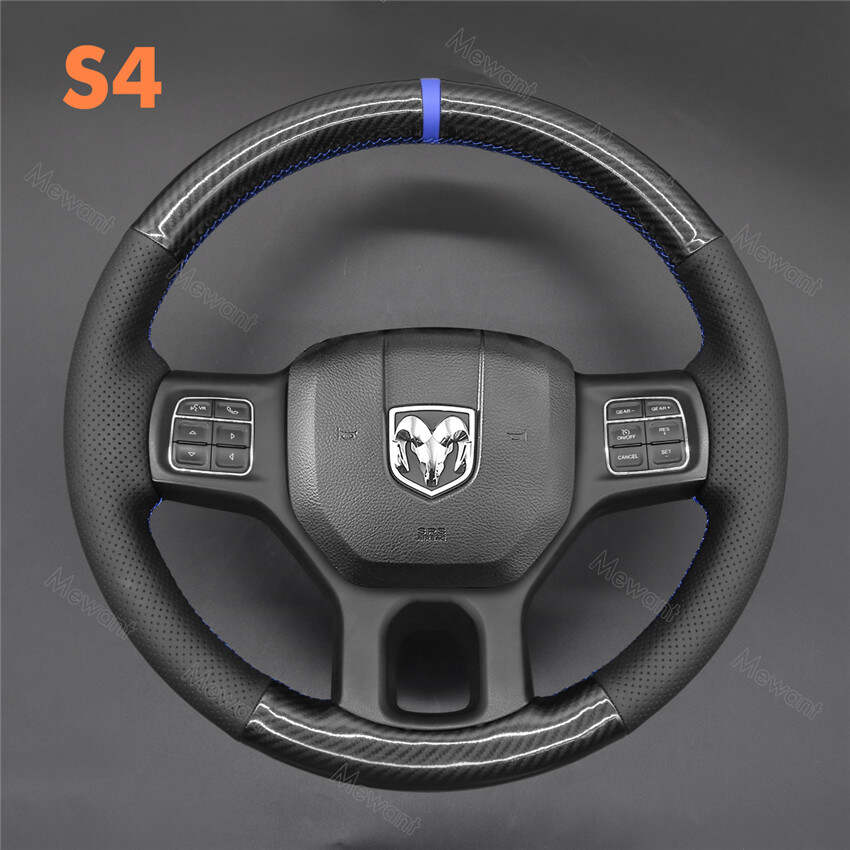 Steering Wheel Cover for Dodge Ram 1500 Ram 3500 2013-2018 - Stitchingcover