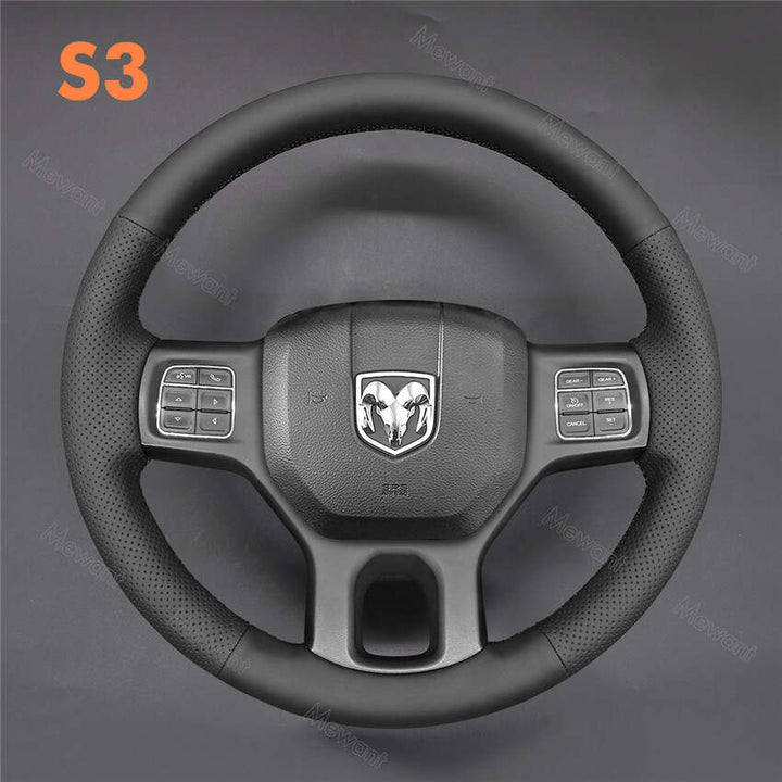 Steering Wheel Cover for Dodge Ram 1500 Ram 3500 2013-2018 - Stitchingcover