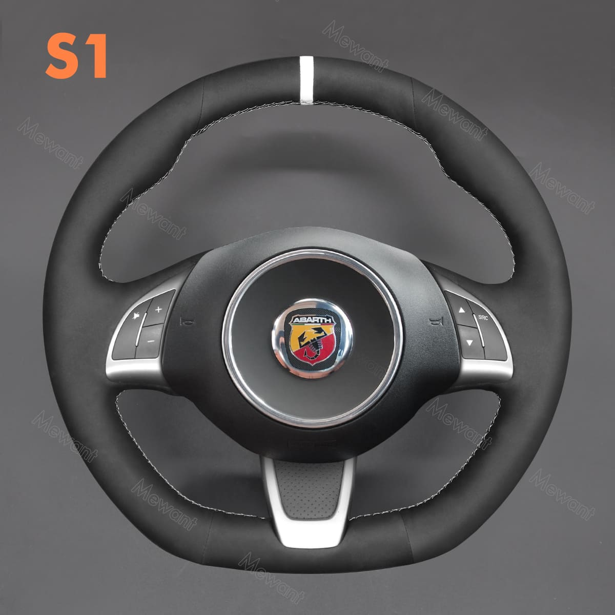 Fiat 500 store steering wheel cover