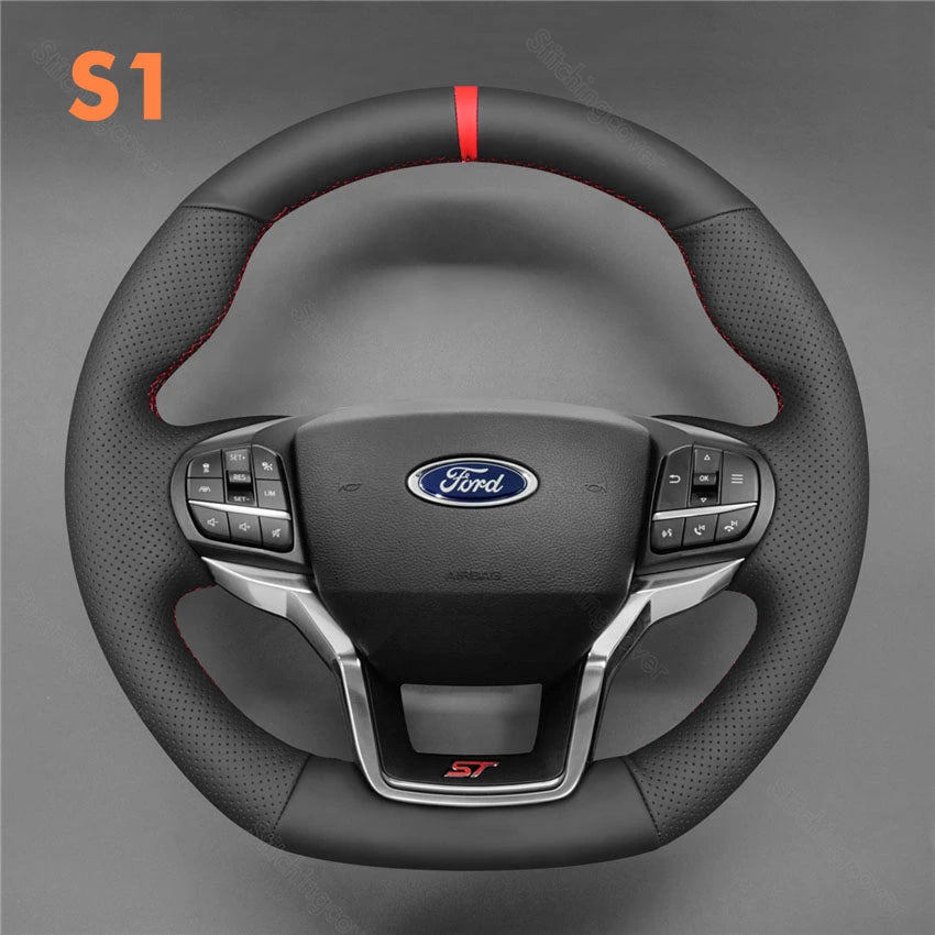 Steering Wheel Cover for Ford Explorer ST ST-Line Timberline 2020-2026