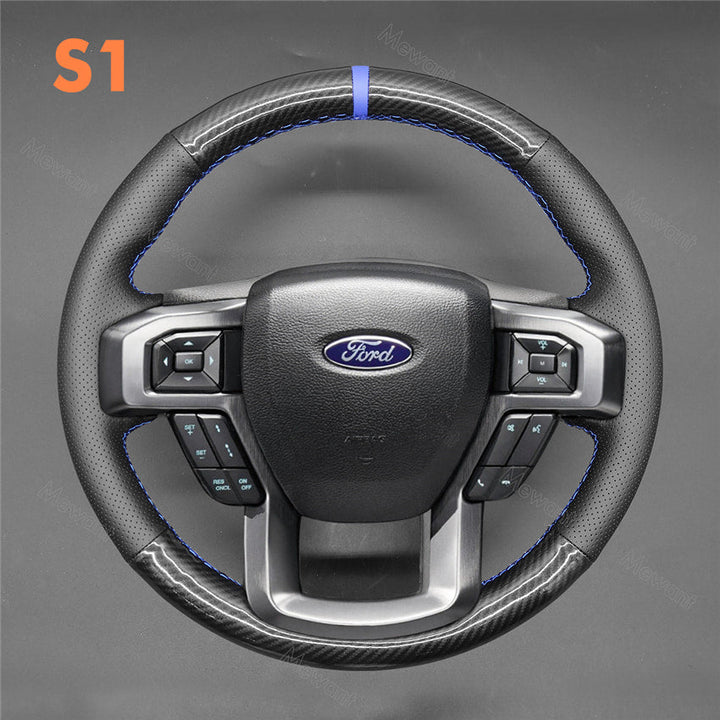 Steering Wheel Cover for Ford F-150 F-250 F-350 F-450 Expedition 2015-2023