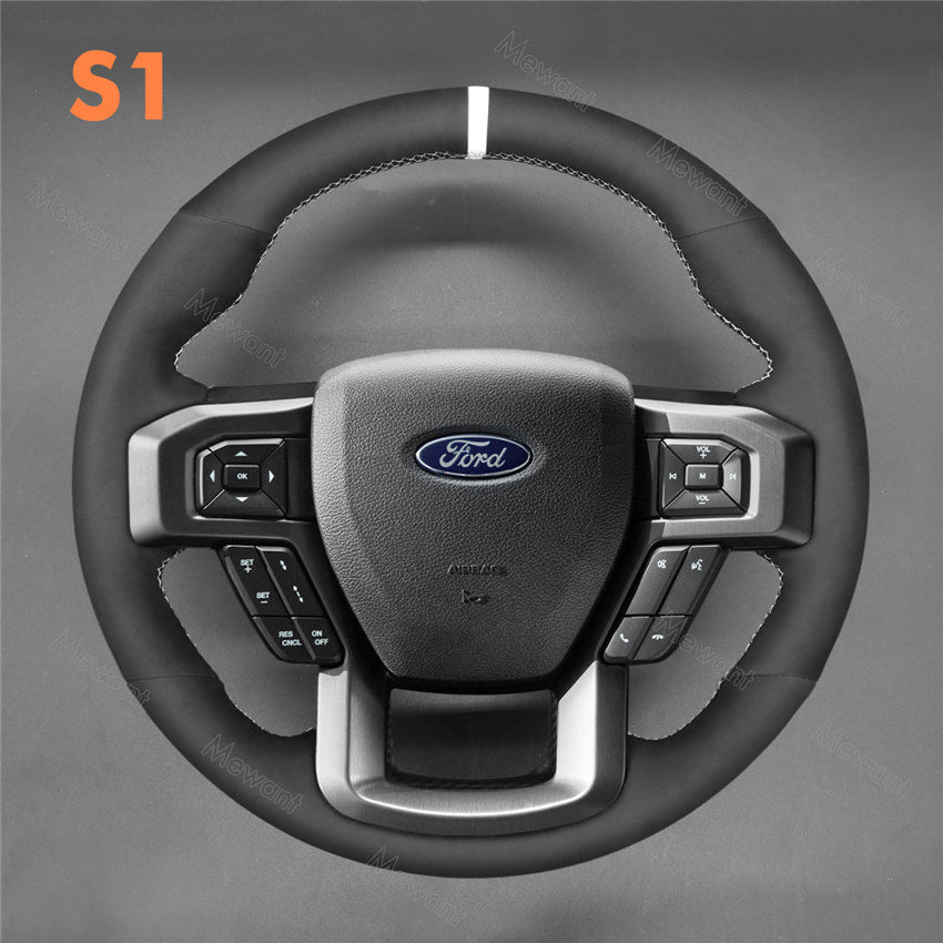 Steering Wheel Cover for Ford F-150 F150 Raptor 2015-2021