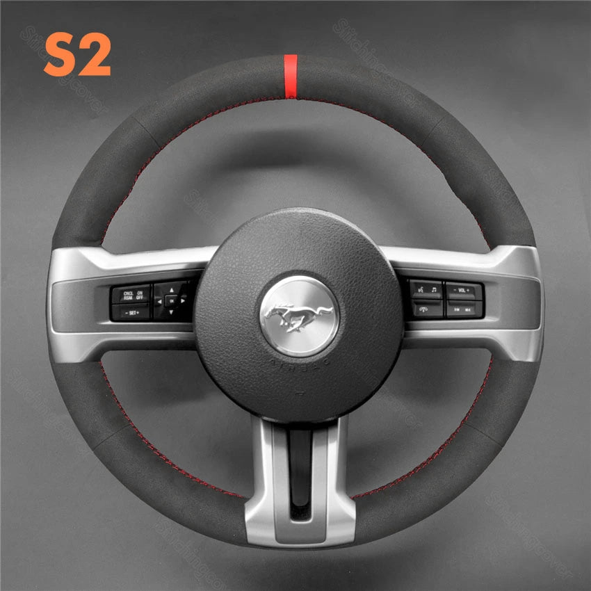 Steering Wheel Cover for Ford Mustang 2009-2014