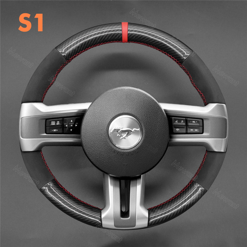 Steering Wheel Cover for Ford Mustang 2009-2014