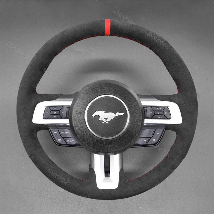 Steering Wheel Cover for Ford Mustang 2015-2023